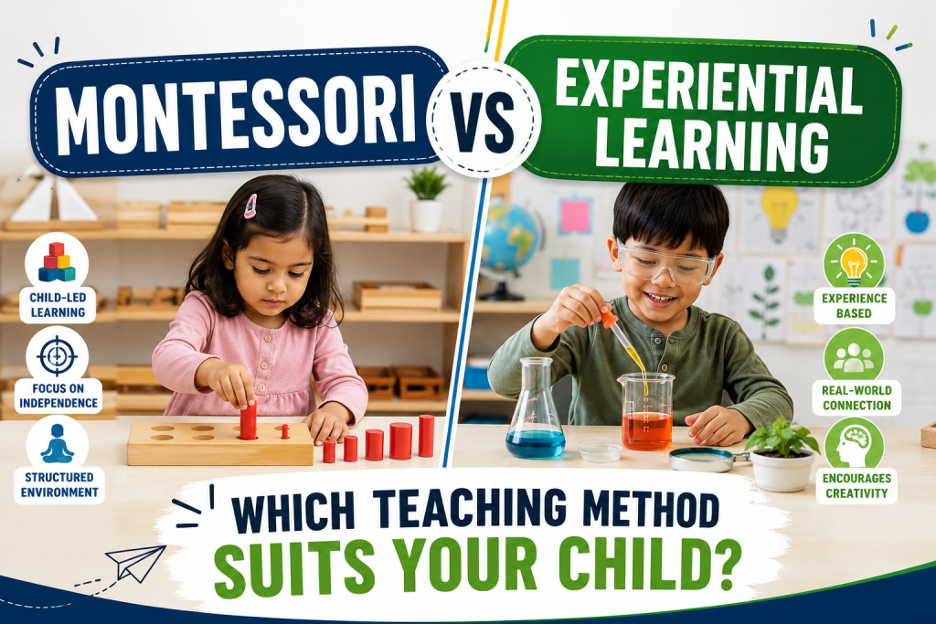 Montessori vs Experiential Learning: Which Teaching Method Suits Your Child?