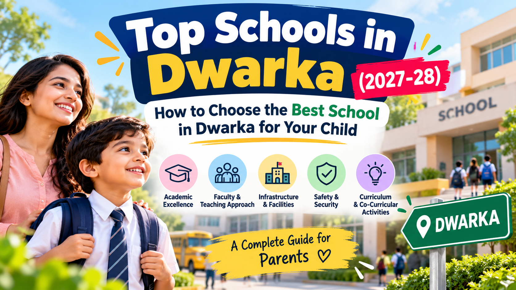 top school in dwarka