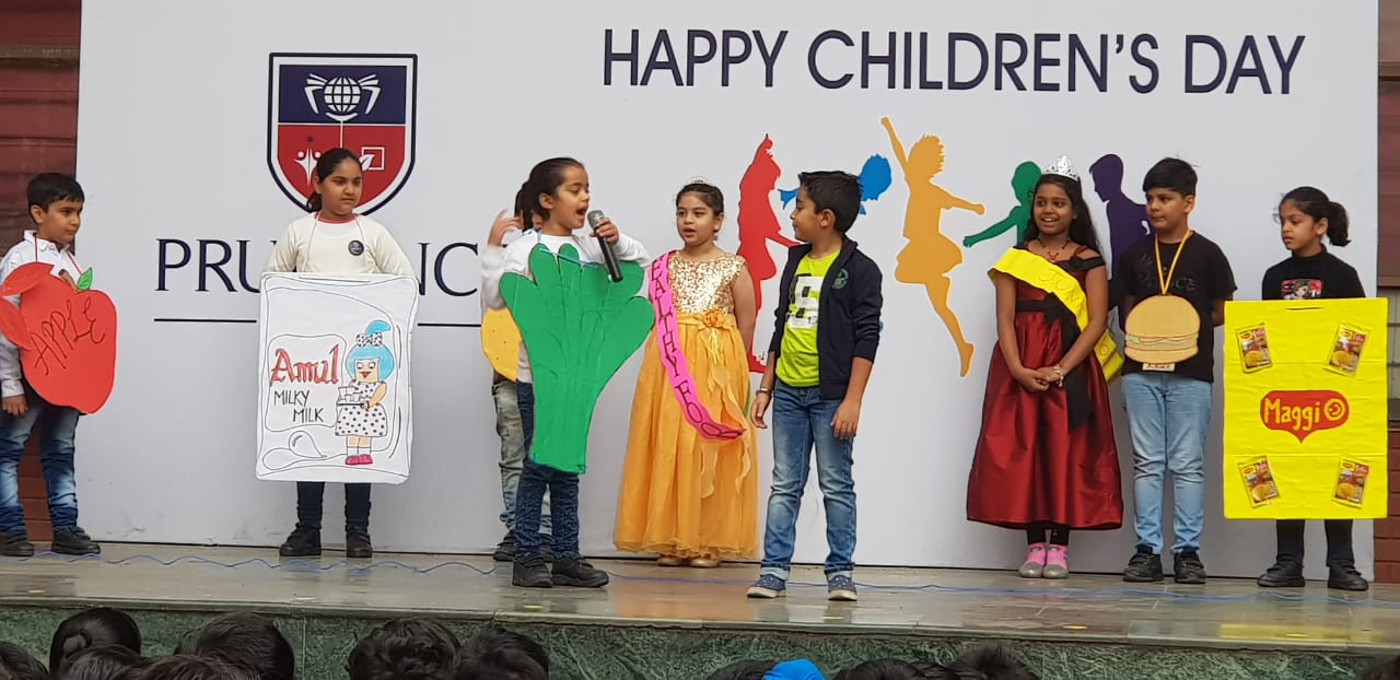 Healthy Eating Assembly at Prudence Ashok Vihar